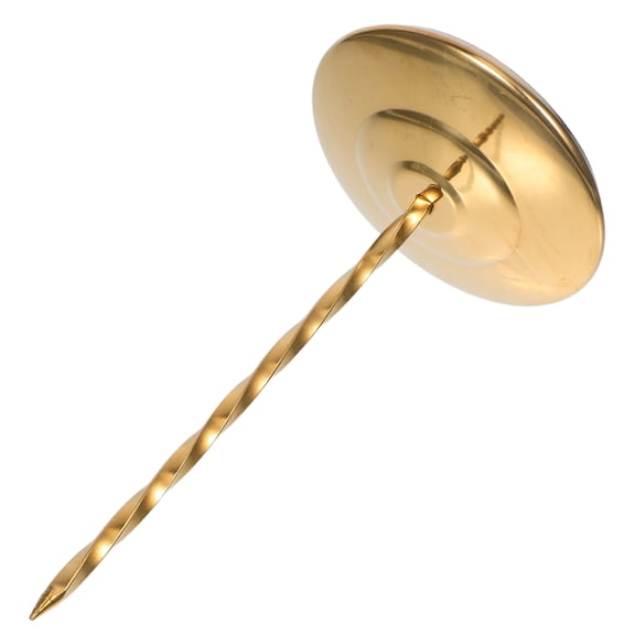 Milisten Golden Stainless Steel Ticket Stabber for Efficient Receipt and Order Storage