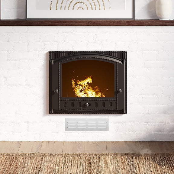 Milisten Stainless Steel Venting Panel for Outdoor Kitchen Fire Pit Vent Cover Silver