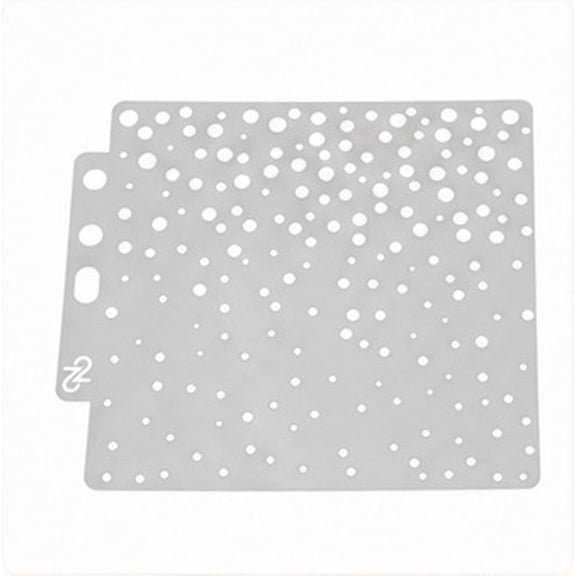 Milisten Stencils Shapes 1Pcs Painting Template Assorted Patterns Reusable Scrapbooking present Card Making Grey