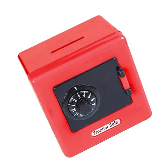 Milisten Plastic Bank Storage Box Durable Safe Coin Saving Money Box