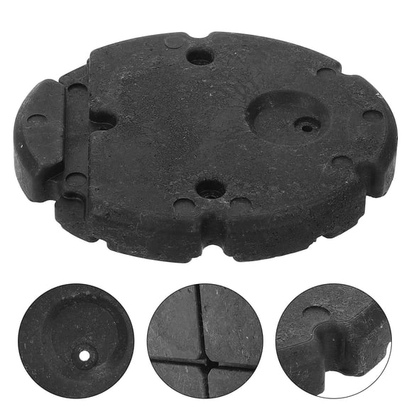 Milisten Lamp Chassis Weight Stability Desk Lamp Base 1Set