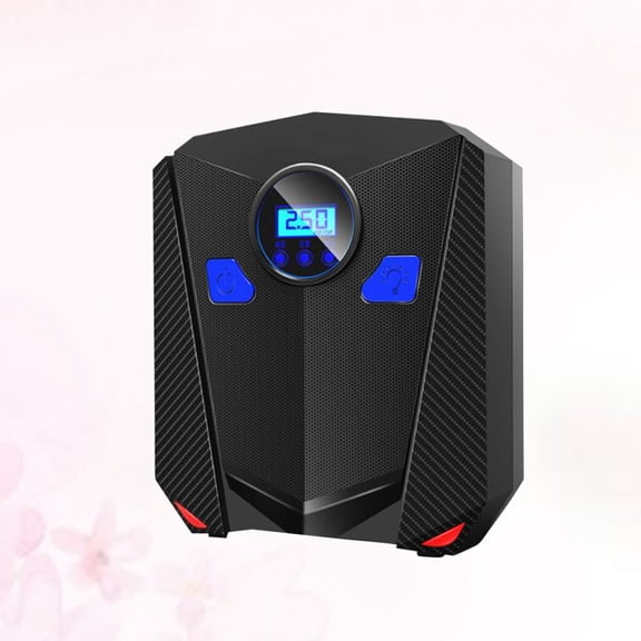 Milisten Car Air Compressor Heavy Duty Low Noise Tyre Inflator Pump Black