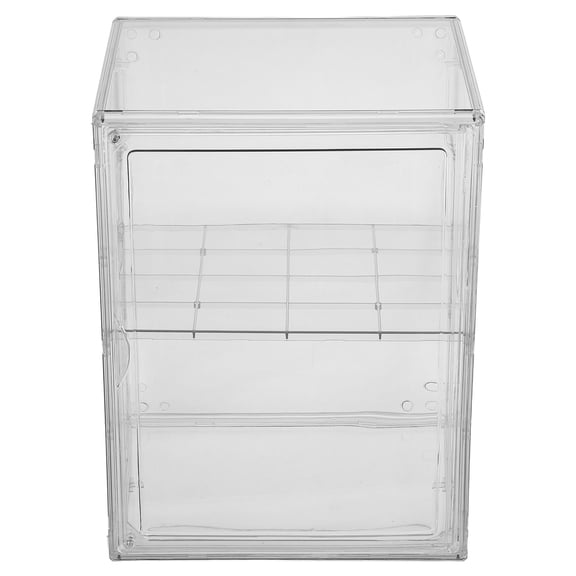 Milisten Clear Acrylic Display Case for Collectible Figures with Versatile Storage and Protective Showcase