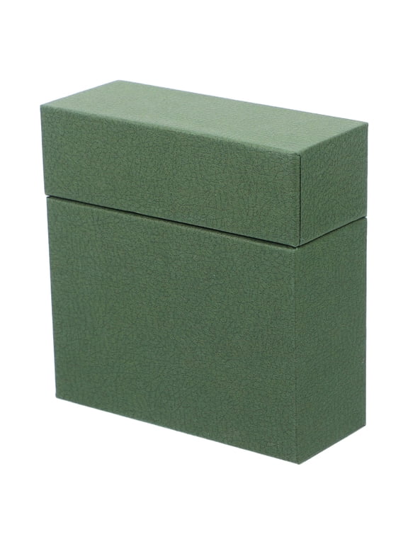 Green Jewelry Drawer Box Keepsake Case for Necklaces Pendants