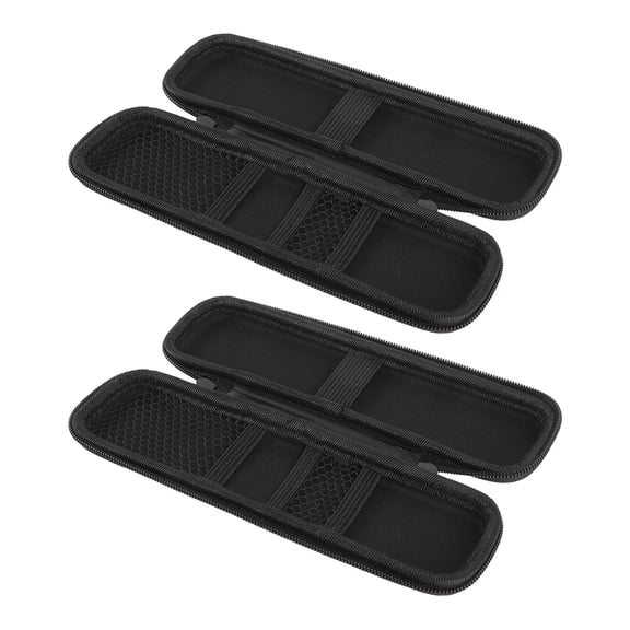 Milisten Travel Electric Toothbrush Cover, Eva, Black, Versatile and Lightweight, 2Pcs