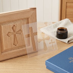 Milisten Versatile Acrylic Cross Template for Wood Router Perfect for DIY Woodworking Design