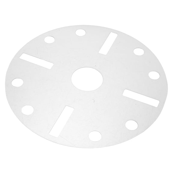 Milisten Clock Face Stencil Acrylic Transparent for Precise Clock Numerals Placement