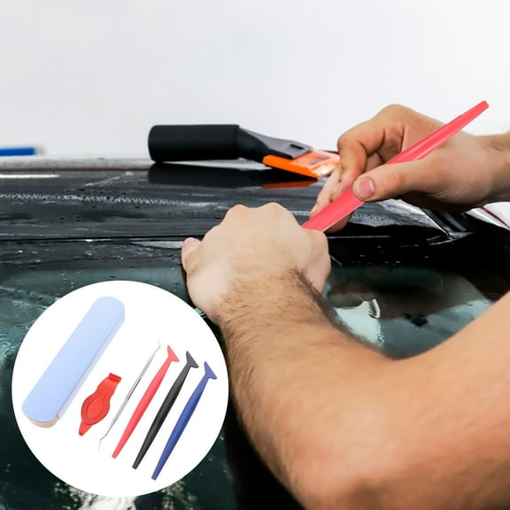 Milisten Vinyl Wrap Tool 1 Set of Flat Vinyl Squeegee for Car Window Tinting and Edge Shaping