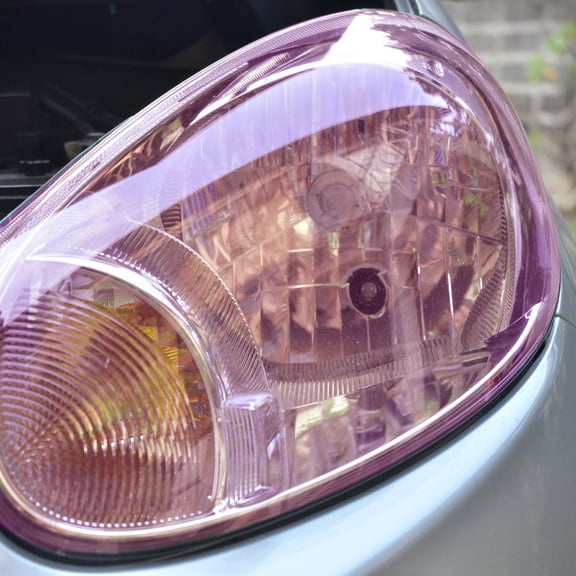 Milisten Violet Tint Vinyl Film for Car Lights High Light Transmittance Easy to Apply and Remove