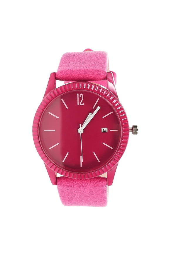 Women's Wrist Watch Rosy Dial Casual Daily Use Fashion Timepiece