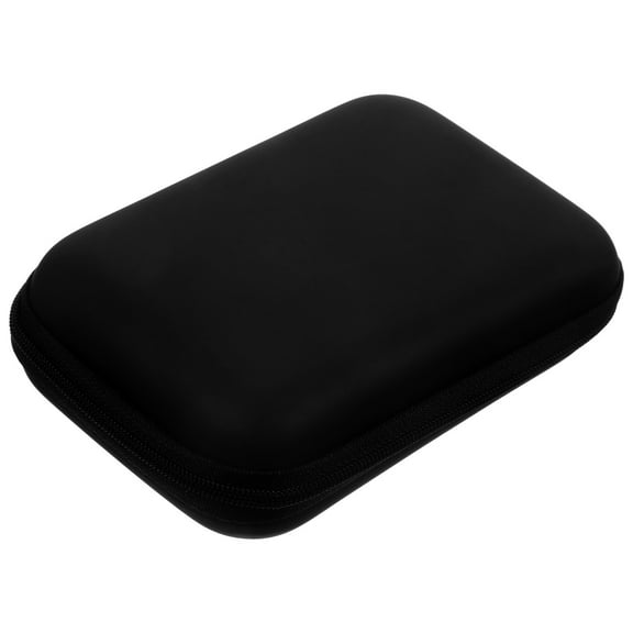 Milisten Clear Cable Storage Bag with Hard Shell, Organizer for Electronics and Accessories