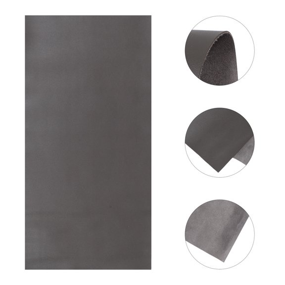 Milisten Waterproof Dark Grey Vanity Table Protector with No Slip Design for Home Use