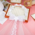 thumbnail image 1 of Milisten White Bridal Flower Headband Veil Elegant Wedding Hairpiece with Romantic Floral Design, 1 of 5