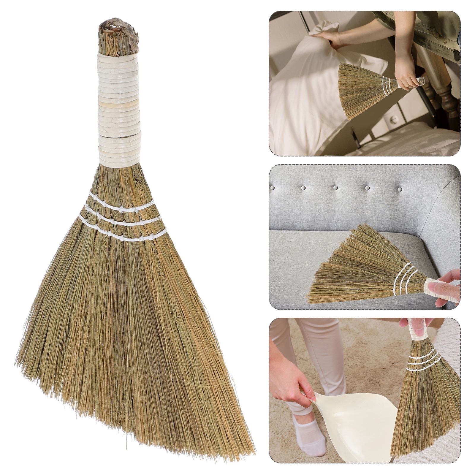 Milisten Whisk Broom Small Multi Material For Dust Sweeping 1Pcs ...