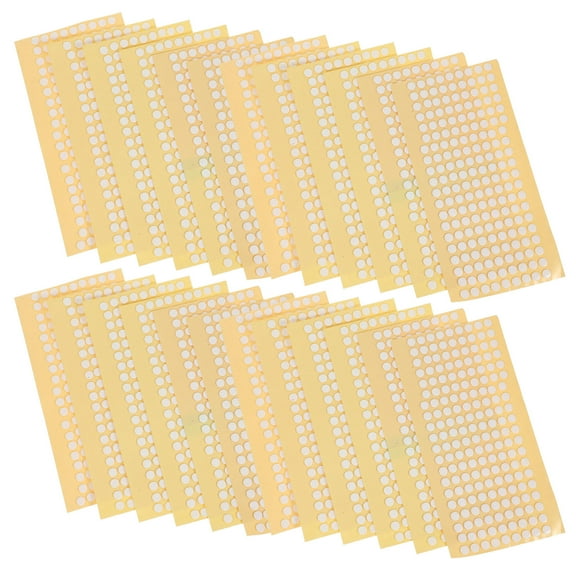 Milisten White Adhesive Dots for Decoration Versatile Double Sided Tape 1000 Pcs Small Dot Acrylic