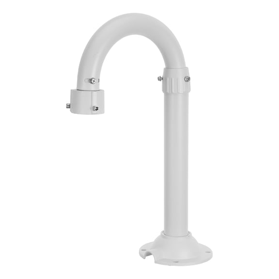 Milisten White Aluminum Alloy Wall Mount Bracket for Security Cameras with Multiangle Adjustment