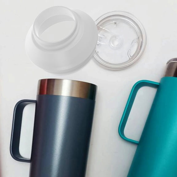 Milisten White Bottle Adapter for Cup Flavors Cartridges Easy Install Leakproof Plastic Material