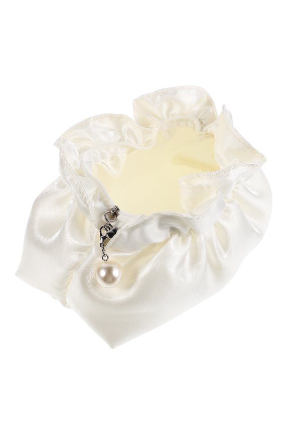 Stylish White Makeup Travel Bag with Large Capacity and Protective Design