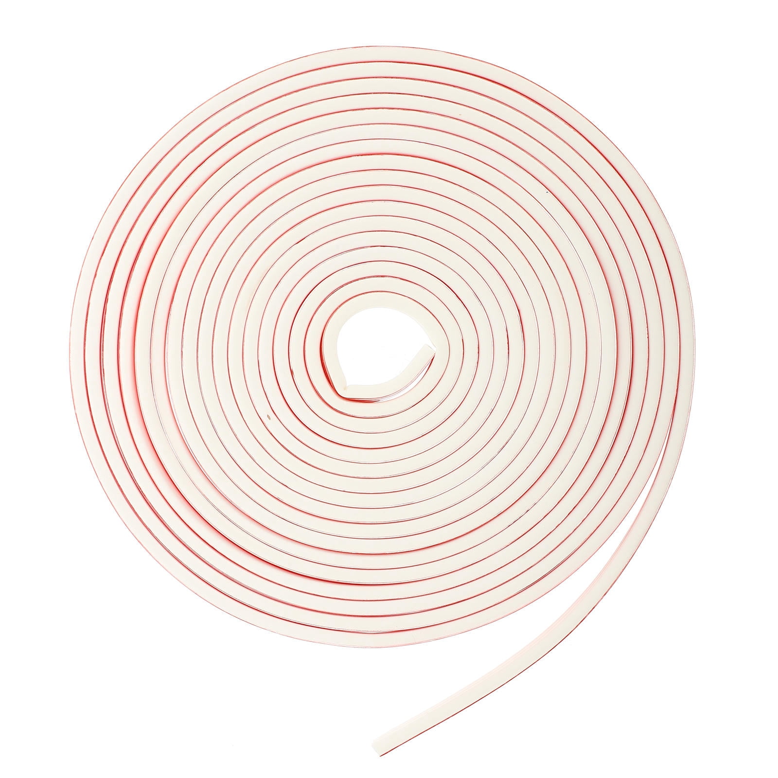 Milisten White Silicone Door Weather Stripping Seal for Home Use ...