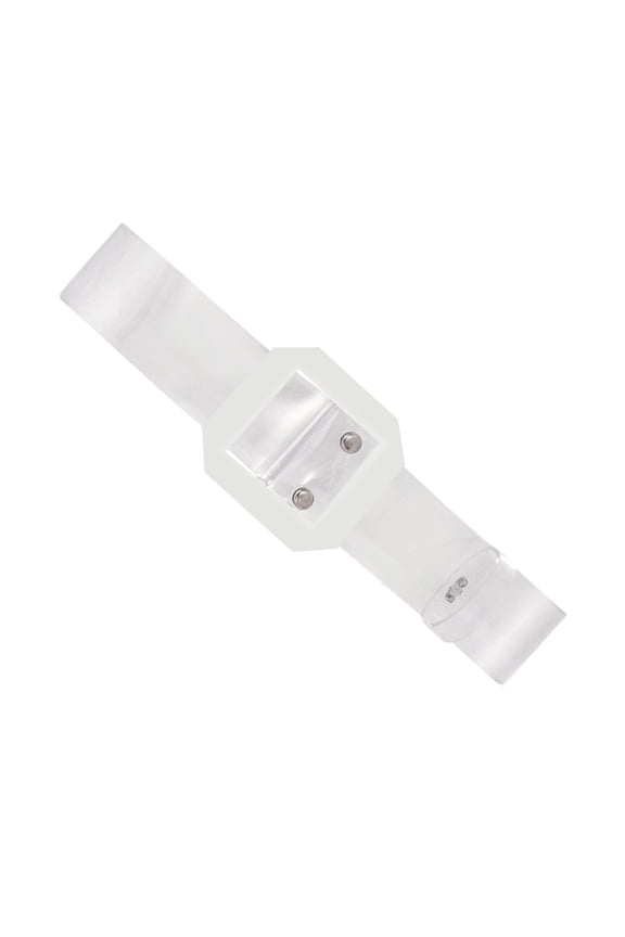 Women Dress Belt White Plastic 1Pcs Decorative re Buckle Fashion Events for Lady