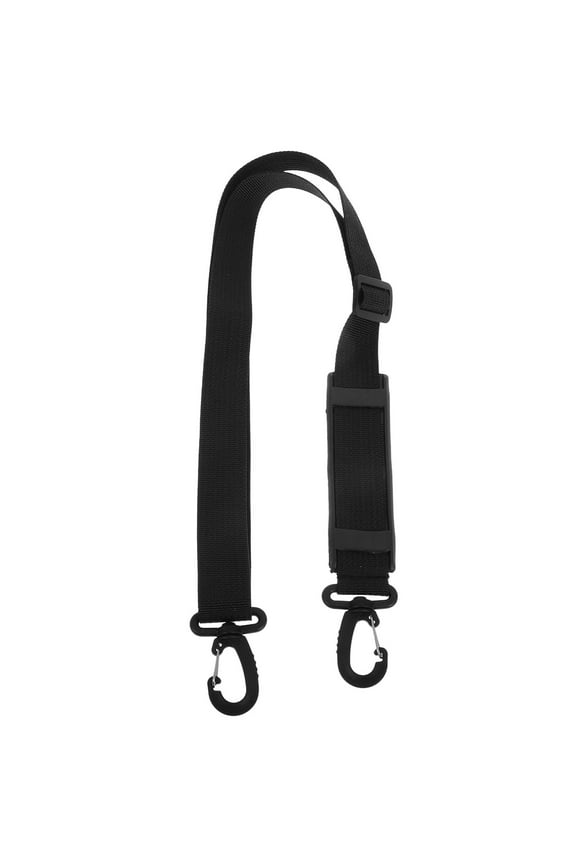 Back to School Luggage Straps Adjustable Shoulder Strap Nylon Black 1Pcs