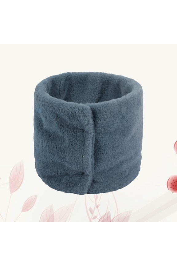 Mens Scarves Dark Blue 1Pcs Classic Design Windproof Neck Warmer for Fall Winter Season