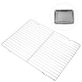 thumbnail image 1 of Milisten Wire Grill Rack Stainless Steel Cooking Equipment for Outdoor Barbecue 1Pack, 1 of 8