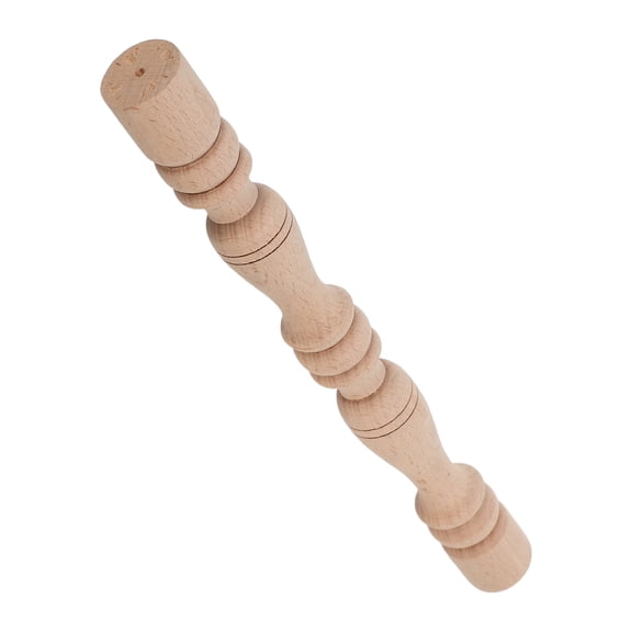 Milisten Wooden Stair Balusters Khaki Color Versatile Design for Classic and Modern Home Improvement Projects