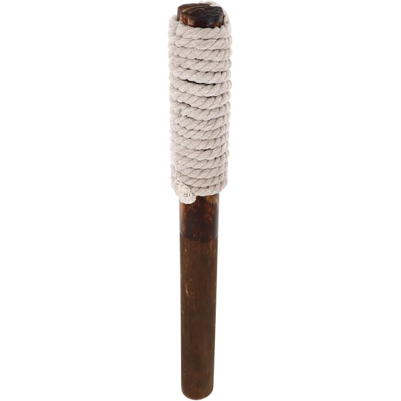 Milisten Wooden Torch 17.7 Inch Handheld Fire Torch for Outdoor Garden Pathway Lighting and Party Decoration