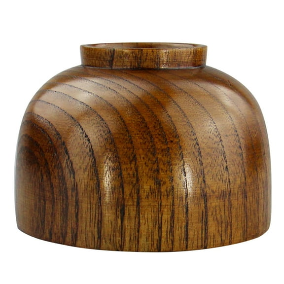 Milisten Set of Brown Wooden Bowls for Tableware, Stylish and Dinnerware for Home, Kitchen, and Everyday Use