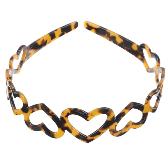 Milisten headbands for women trendy Headband Acetic Acid Tortoise Shell Hair Accessory 1Set