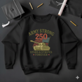 thumbnail image 1 of Military 250th Anniversary Heritage Freedom Pride Honor Tribute Graphic Sweatshirt, up to size 5XL, 1 of 2