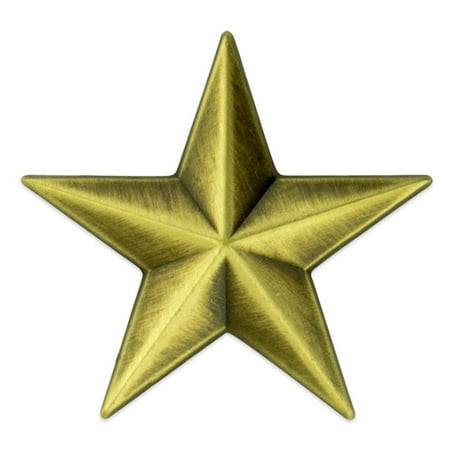 Military 3D 5 Point Bronze Star Lapel Pin