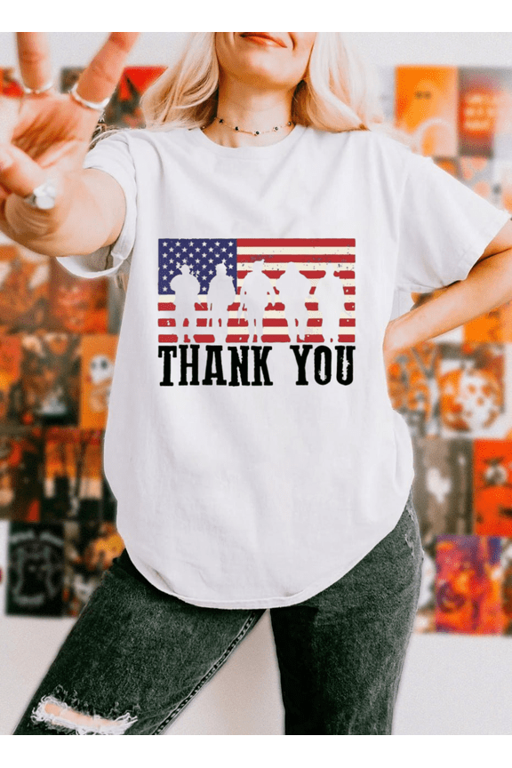 Military 4th Of July Patriotic American Pride Independence Quote Unisex T-Shirt, up to size 5XL