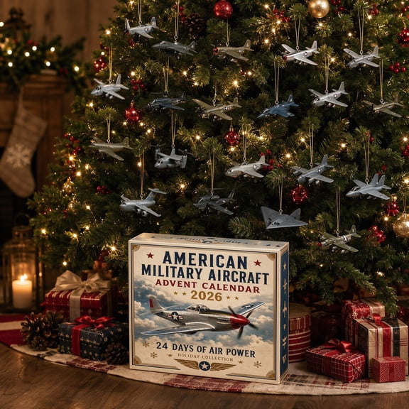 Mini Aircraft Set Military Advent Calendar