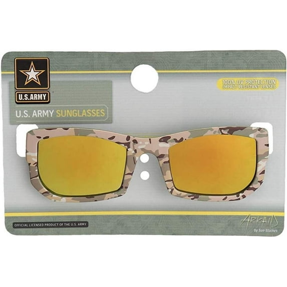 Military Army Unisex Camo Sunglasseses