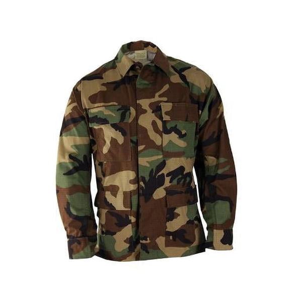 Military BDU Shirts, 100% Cotton Rip Stop Weave, Made in USA