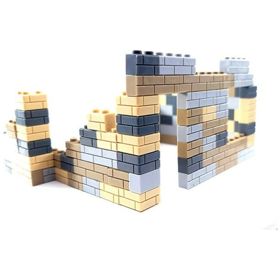 Military Battle Scene Wall Building Block Set | General Jim's Toys & Bricks | GJA-NBWB