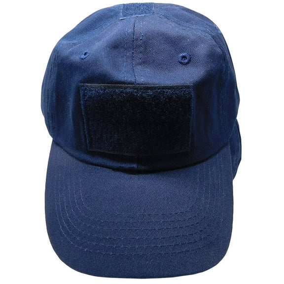 Military Blue Operator Operators Tactical Cap Hat Patch adjustable strap