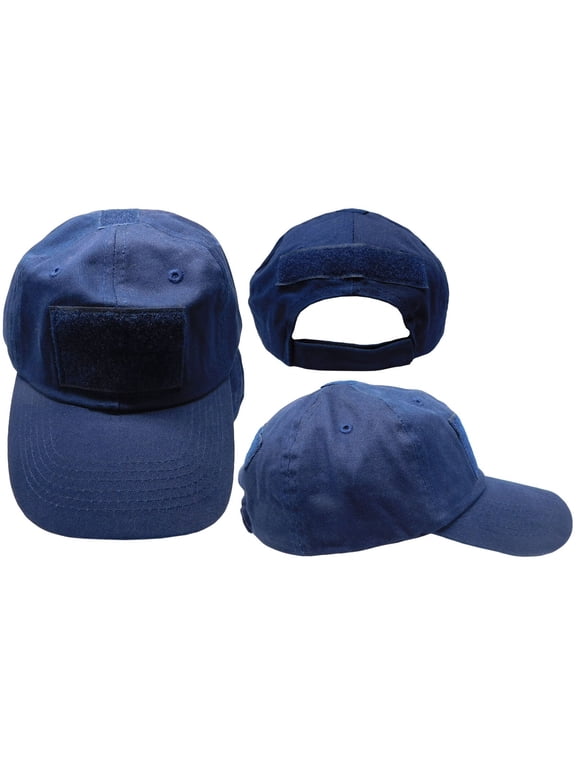 Military Blue Operator Operators Tactical Cap Hat Patch adjustable strap
