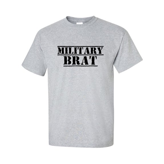 Military Brat Adult Short Sleeve T-Shirt