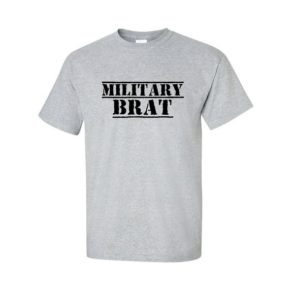 Military Brat Adult Short Sleeve T-Shirt