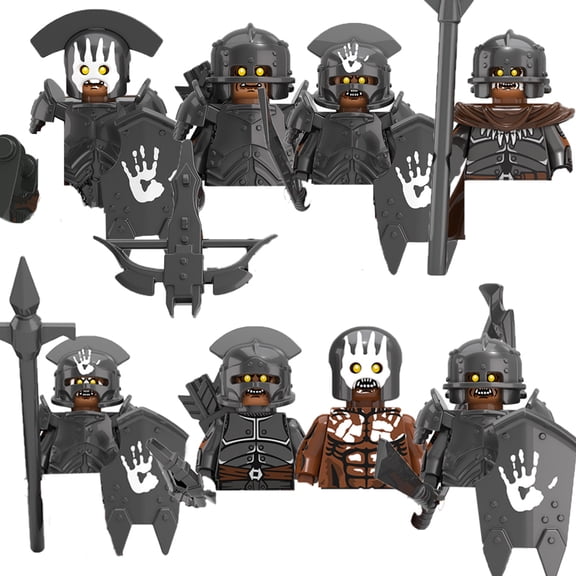 Military Building Blocks Solider Figures Movie Science Fiction Series Weapons Shield Knight Toys Gifts Medieval Mini Bricks MOC