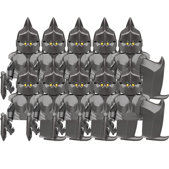 Military Building Blocks Solider Figures Movie Science Fiction Series Weapons Shield Knight Toys Gifts Medieval Mini Bricks