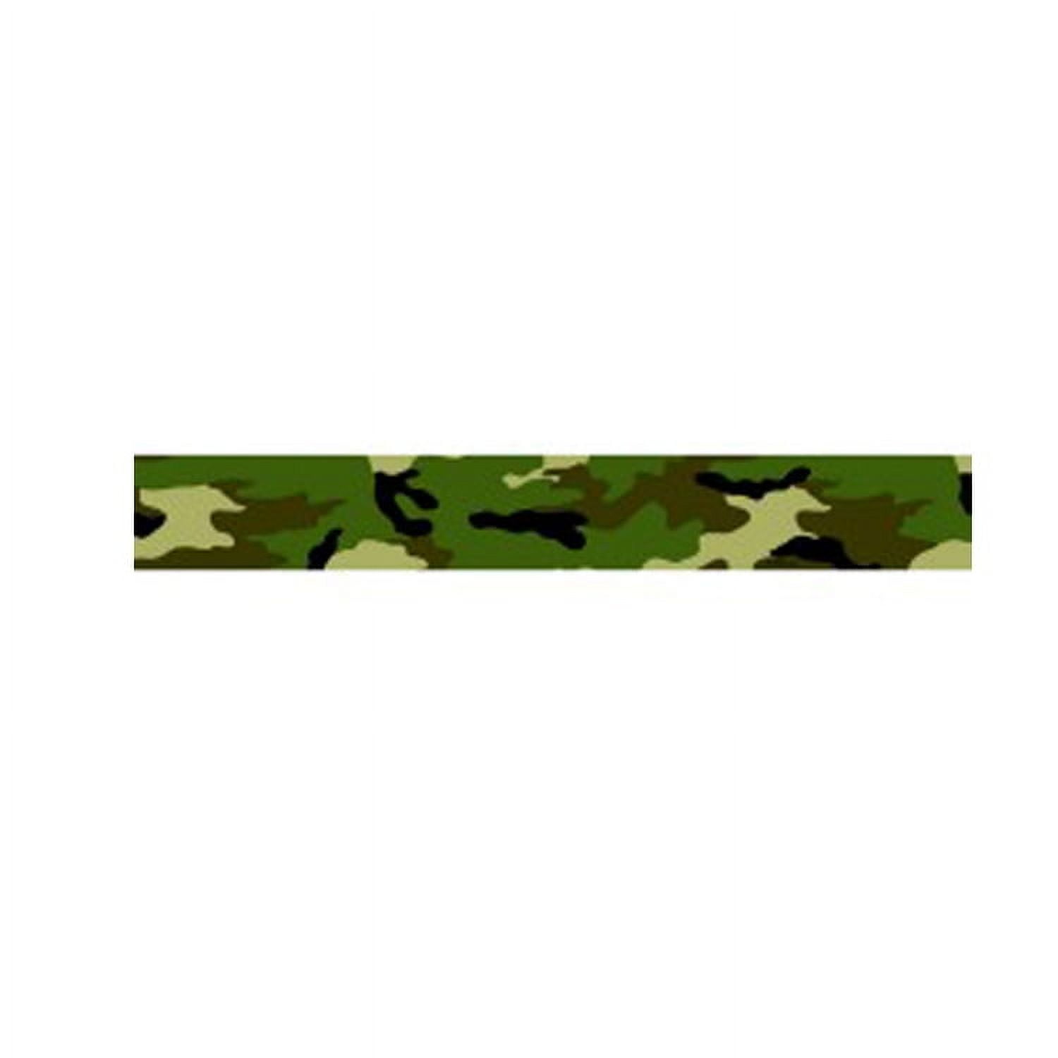 VARIOUS Military Camouflage Crepe Paper Streamer (30ft)
