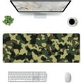 thumbnail image 1 of Military Camouflage Gaming Mouse Pad Large Mouse Pad (31.5x11.8 Inch) Non-Slip Rubber Base Large Desk Mat Desk Protector for Home Office Gaming Work, 1 of 6