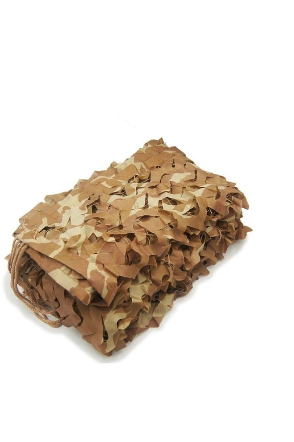 Military Camouflage Netting Hunting Desert Military Net Hunting Sunshade Cover, 5×20ft
