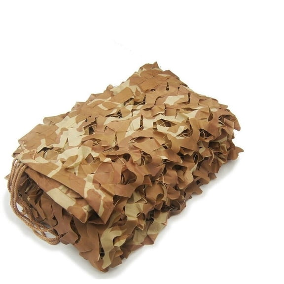 Military Camouflage Netting Hunting Desert Military Net Hunting Sunshade Cover, 6.5×10ft