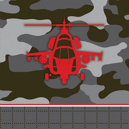 Military Camouflage 'Operation Camo' Lunch Napkins (18ct)