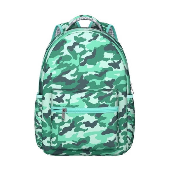 Military Camouflage Waterproof School Backpack - Tactical Army Ergonomic Student Backpack with Spinal Support, Breathable Mesh Straps & Durable Lightweight Design for Teens & College Students